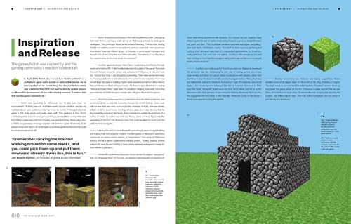 The World Of Minecraft: A comprehensive and exclusive behind-the-scenes account of Minecraft’s history featuring previously unseen artwork – the perfect gift for fans and gamers!