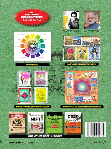 Question Bank for NID, NIFT, CEED & UCEED (Revised 2024 edition)