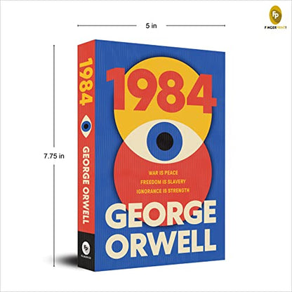 1984 by George Orwell | A Timeless Tale of Surveillance, Power & Rebellion | Classic Literature Bestseller | Must-Read Dystopian Fiction | Originial Premium Paperback Edition