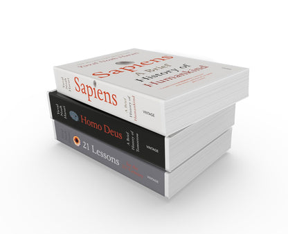 Yuval Noah Harari Box Set: Includes Sapiens, Homo Deus & 21 Lessons for the 21st Century | Bestselling Nonfiction on Human Evolution, World History, Civilization & the Future