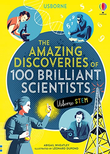 Amazing Discoveries of 100 Brilliant Scientists book cover