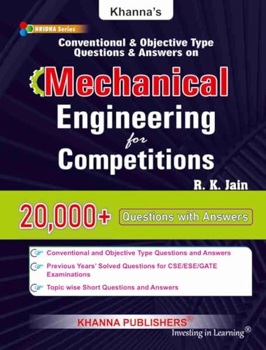 Mechanical Engineering for Competitions by R.K. Jain
