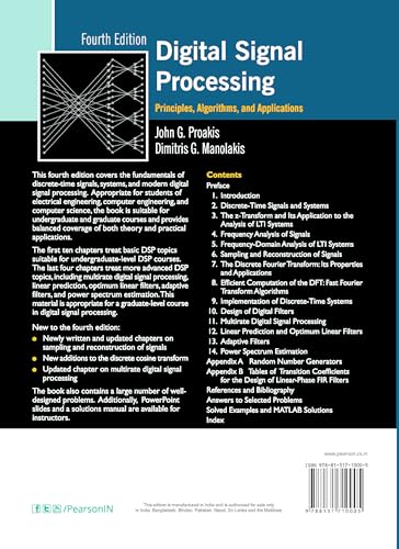 Digital Signal Processing, 4e (Old edition)