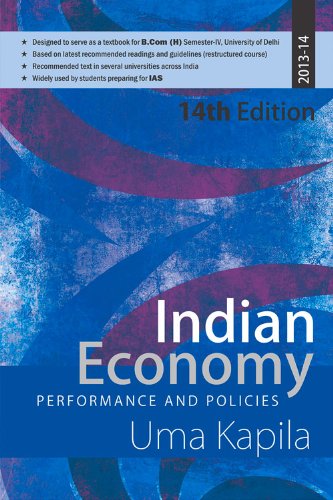 Indian Economy: Performance and Policy: 2013 - 14 book cover