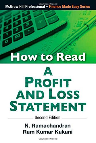 How to Read Profit and Loss Statement | 2nd Edition by Kakani Ramchandran (Author) book cover