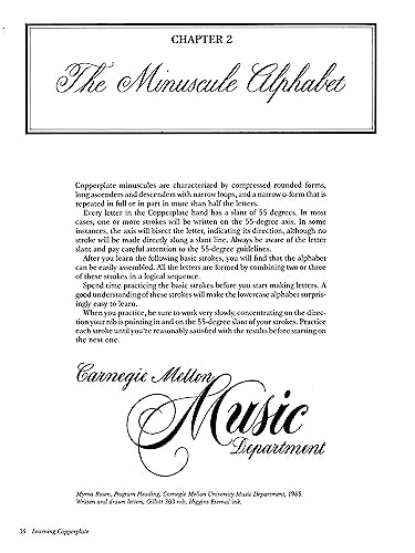 Mastering Copperplate Calligraphy
