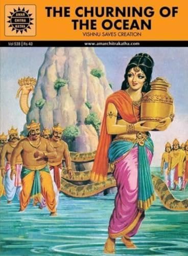 Amar Chitra Katha: The Churning Of The Ocean book cover