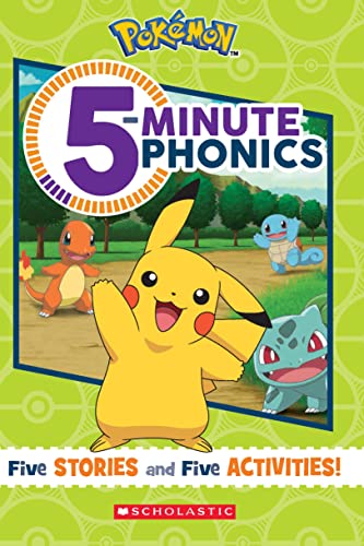 5-Minute Phonics (Pokémon) book cover