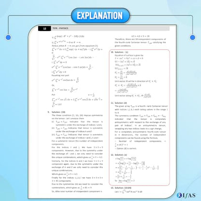 TIFR Physics PYQ Book | 17 Previous Year Solved Papers (2010-2026) with Detailed Solutions | Best Seller Book for all M.Sc Physics Entrance Exams | IFAS Publications