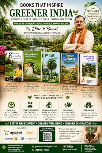 Landscaping in India: Garden Design, Plant Selection, Palm Trees & Sustainable Gardening Guide Dinesh Chandra Rawat (Landscaping Expertise)