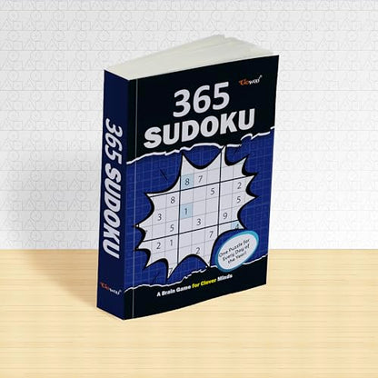 365 Sudoku :- Brain Training Sudoku Puzzle Book, Sudoku puzzle book, Brain Booster sudoku book, 365 sudoku puzzles book, Classic Sudoku Puzzle Book, Travel-sized sudoku puzzle book