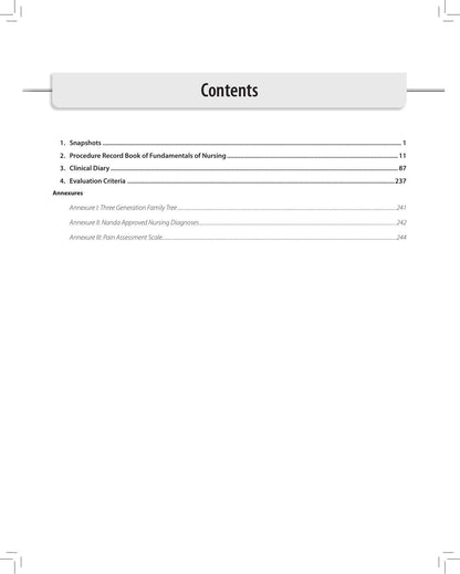 Fundamentals of Clinical Nursing Procedure Record Book and Clinical Diary, 3/E for BSc Nursing 1st & 2nd Semester Students | Complete Clinical Logbook with Evaluation Checklists, per INC Syllabus: 1