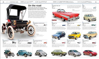 Knowledge Encyclopedia: Transport! | An Illustrated Guide to Cars, Planes, Trains, Ships and Spacecraft & Other Transports| STEM Fun Facts for Kids
