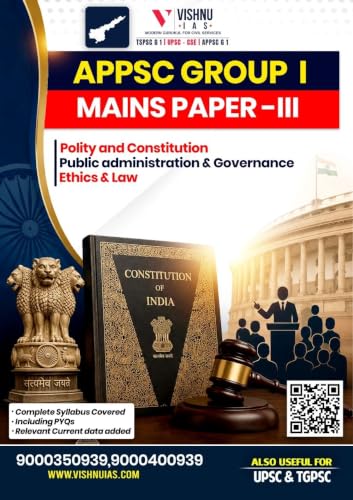 Vishnu IAS APPSC Group 1 Mains Complete 4 Books Combo 2026