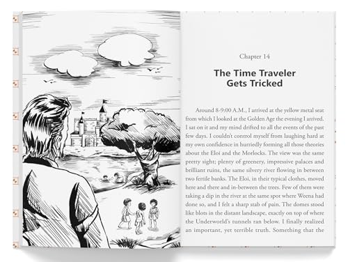 Time Machine: Illustrated Abridged Children Classics English Novel With Review Questions(Hardback)