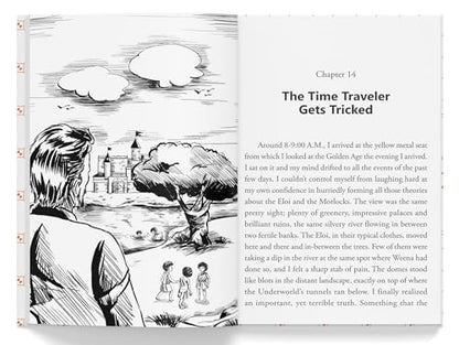 Time Machine: Illustrated Abridged Children Classics English Novel With Review Questions(Hardback)