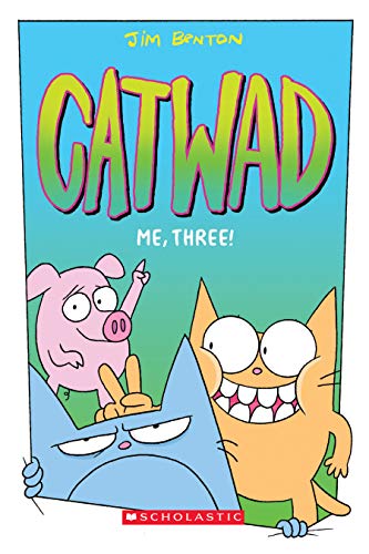 Me, Three!: A Graphic Novel (Catwad #3) book cover