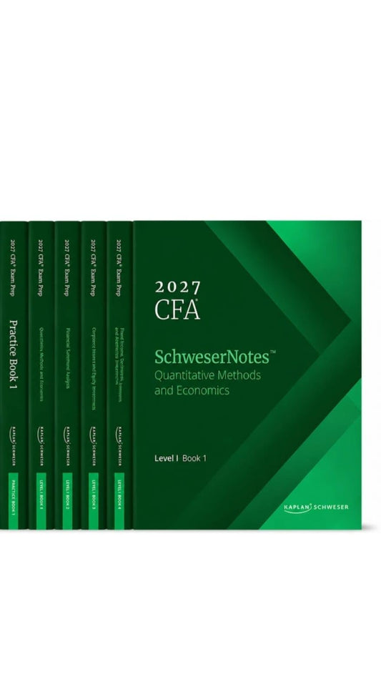 CFA Level 1 Books 2027 | Complete Study Material with 4 Syllabus Guides & 1 Question Bank | Applicable for 2027 CFA Level I Exam | KPLNSCHW