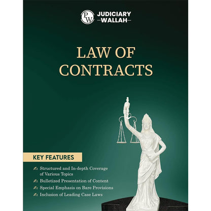PW Judiciary Law of Contracts | Complete Guide For Judicial Service Exam Prep | Case Laws, Legal Maxim, In-Depth Coverage of Key Concepts & Detailed Analysis For Aspiring Judges [Paperback] PW (PW )