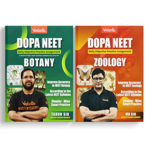 Vedantu DOPA NEET Biology 2027 | Botany & Zoology Combo Set of 2 | Daily Objective Practice Assignment | Chapter-Wise MCQs, Diagram-Based Questions, Latest NEET Syllabus & Answer Keys
