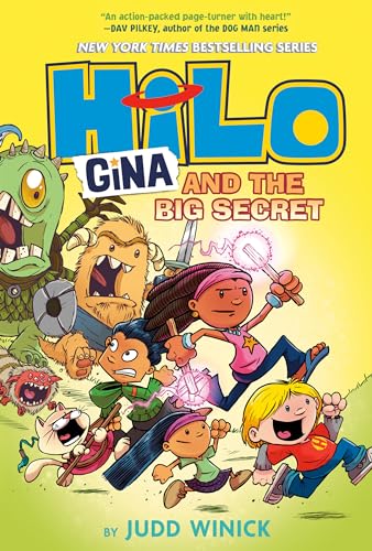 Hilo Book 8: Gina and the Big Secret (SUPER LEAD) book cover