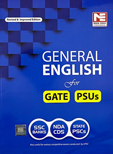 General English for GATE and PSUs book cover