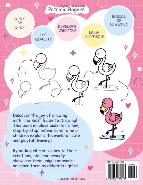 How to Draw Anything for kids: 300 Cute Step-by-Step Drawing Stuff: Amazing Food, Animals, Kawaii, Gifts and Other (How to draw books for kids) 