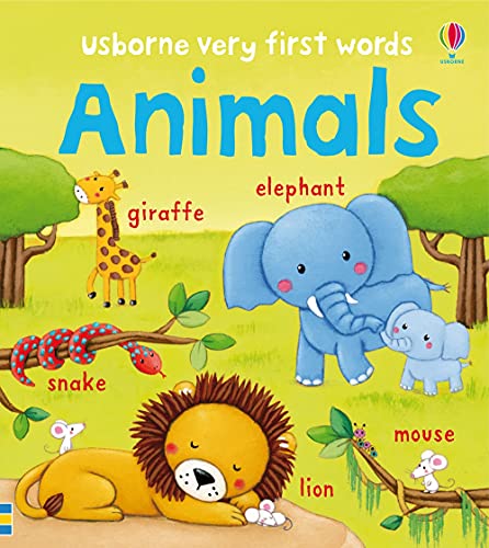 VERY FIRST WORDS ANIMALS book cover