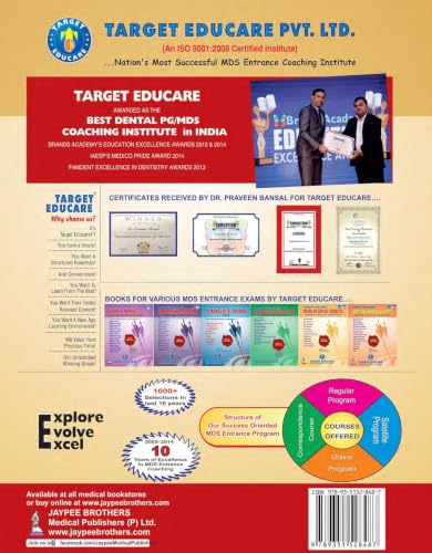 Target Educare’s Notes on Dental Subjects (POD)