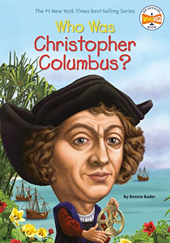 WHO WAS CHRISTOPHER COLUMBUS? book cover