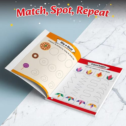 Kids' First Patterns Activity Book l Practice Patterns with Fun Activities for Kids 3 to 4 Years [Paperback] PW