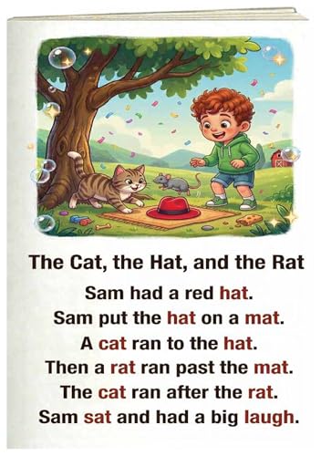 All-in-One CVC Words Book for Kids (Ages 3–6) | Learn Phonics, Letter Sounds, 3-Letter Words, Sentences & Stories | Complete Early Reading & Phonics Practice Workbook