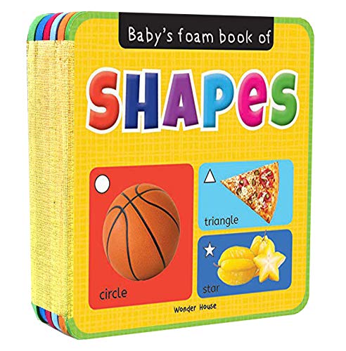 Babys Foam Book of Shapes (Babys Foam Books) book cover