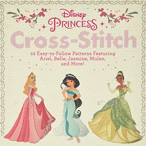 Disney Princess Cross-Stitch book cover