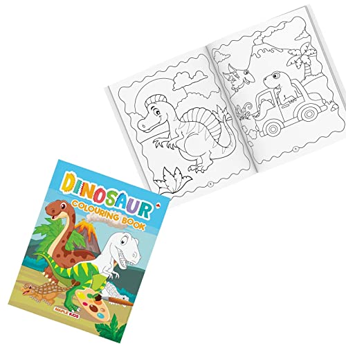 Dinosaur Colouring Book for Kids - Colouring Activity Book - Gift to children for painting, drawing and colouring - Age 2+ - Activity Colouring Book for Children