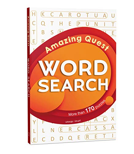 Word Search - Amazing Quest: Classic Word Puzzles For Everyone book cover