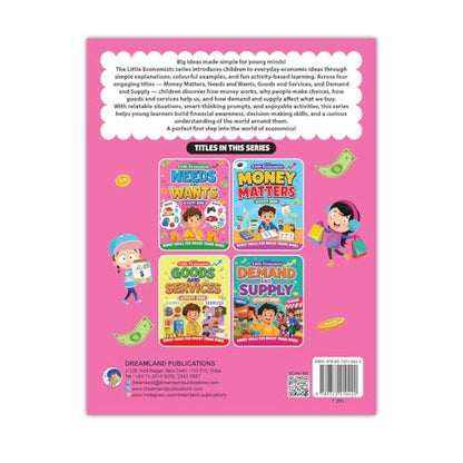Little Economist- Wants and Needs- Financial Literacy Book for Kids Ages 7- 12