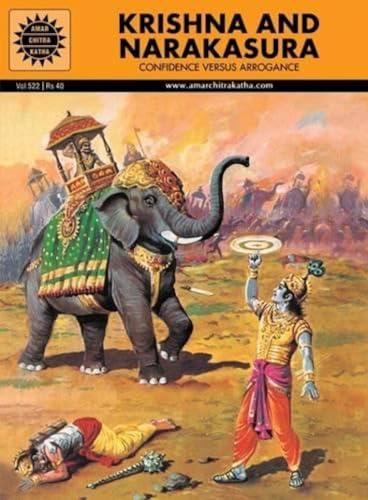Amar Chitra Katha : Krishna And Narakasura book cover