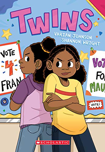 Twins: A Graphic Novel (Twins #1) book cover