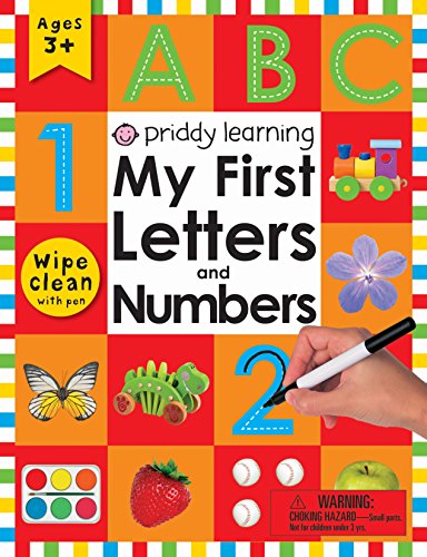 Wipe Clean: My First Letters And Numbers book cover