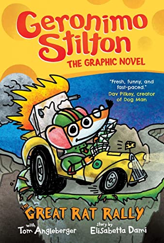 GERONIMO STILTON GRAPHIC NOVEL #3: THE GREAT RAT RALLY book cover