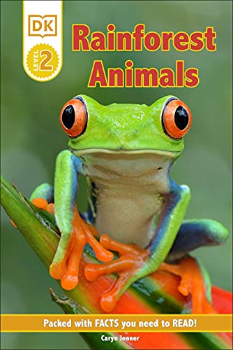 DK Reader Level 2: Rainforest Animals book cover