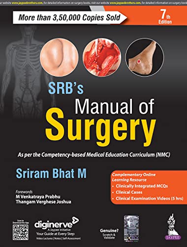 SRB’s Manual of Surgery (7th Edition, Reprint 2023)