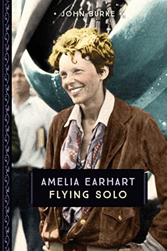 Amelia Earhart: Flying Solo (Young Voyageur) book cover