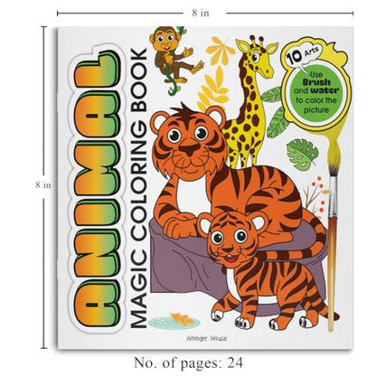 Animal Magic Coloring Book