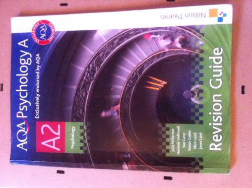 AQA Psychology A A2 Revision Guide book cover