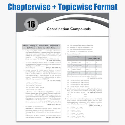 PW JEE Main 8 Years (2019 - 2026) PYQs Chemistry Chapterwise and Topicwise | All 162 Sets Previous Years Solved Papers For JEE Main 2027 Exams | Concentrate on Relevance