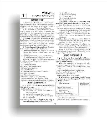 TOP NIOS Home Science Guide Class 10 (T-216)