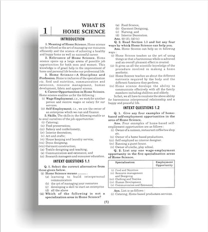 TOP NIOS Home Science Guide Class 10 (T-216)