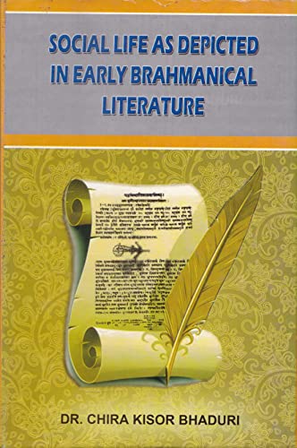  Social life as depicted in early brahmanical literature book cover